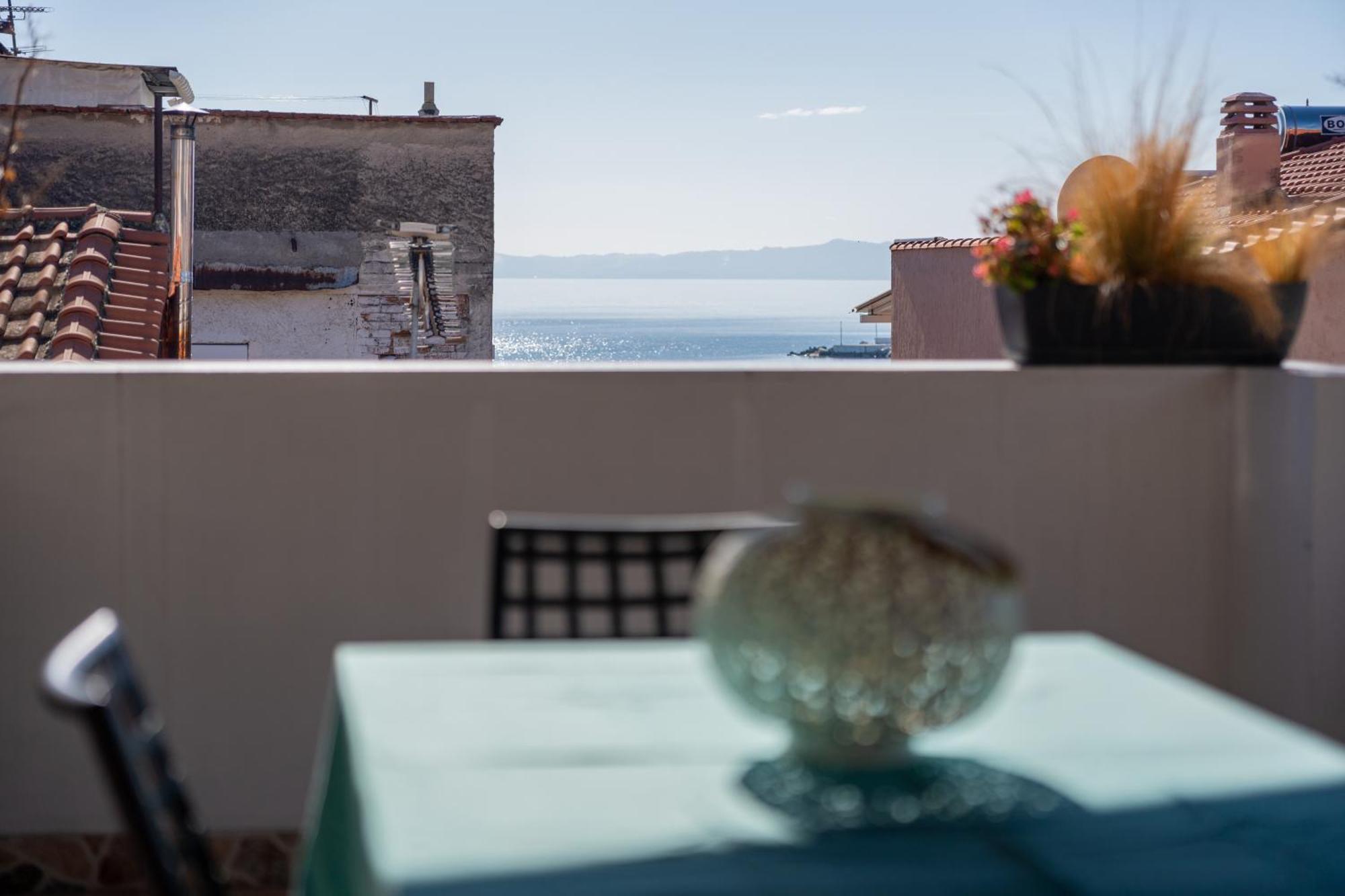 The Sunset Balcony Διαμέρισμα Νέος Μαρμαράς Εξωτερικό φωτογραφία